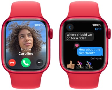 Apple Watch S9 41mm GPS (PRODUCT)RED alu./(PRODUCT)RED Sport Band) S/M