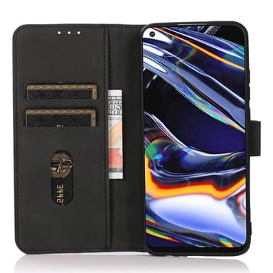 KHAZNEH OnePlus Nord 4 Case lompakkokotelolle Shell Phone Case - musta