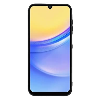 SKALO Samsung A16 PU-nahkainen Suojakuori Lompakkokotelo - Musta