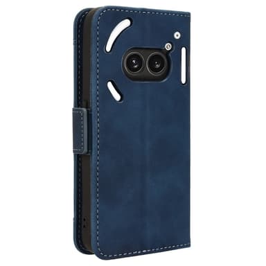 SKALO Nothing Phone (2a) Plus 6-lokeroa Lompakkokotelo - Sininen