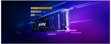 Kingston FURY Renegade PCIe 4.0 NVMe M.2 sisäinen SSD muisti (2 TB)