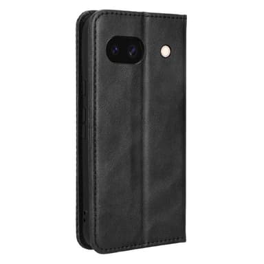 Google Pixel 8a Teline Puhelinkotelo Täysi Suojaus Lompakon Suojaus - Musta