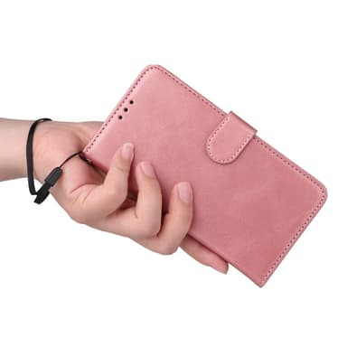 SKALO Xiaomi Redmi A3 PU-nahkainen Lompakkokotelo - Pinkki