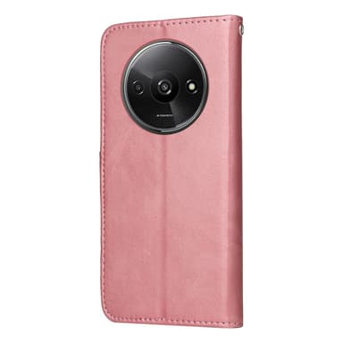 SKALO Xiaomi Redmi A3 PU-nahkainen Lompakkokotelo - Pinkki