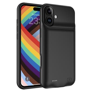 iPhone 16 Plus 7000mAh ladattavalle akkukuoren latauskotelolle Powerbank