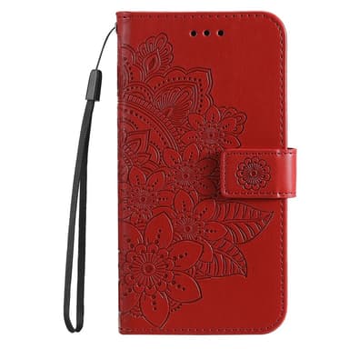 Xiaomi Redmi 14C Lompakkokotelo Kukka-Designilla ja Telineominaisuudella