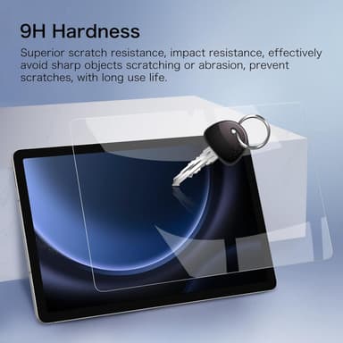 Karkaistu lasinen näytönsuoja Samsung Galaxy Tabille (2 kpl) Samsung Galaxy Tab S9 FE