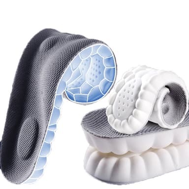 4D Ultra Soft -kenkäpohjalliset - 1 pari Musta