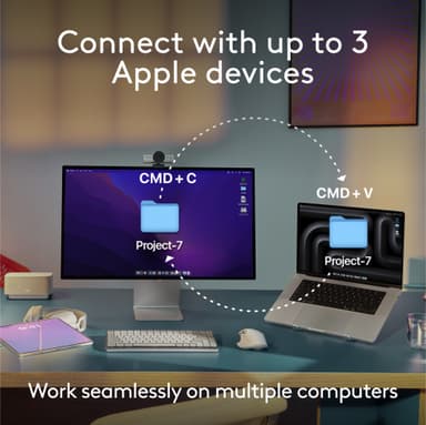 Logitech MX Keys S Mac langaton näppäimistö