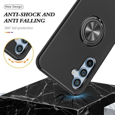 Samsung Galaxy A36 5G Hybridkotelo Käännettävällä Rengaspidikkeellä