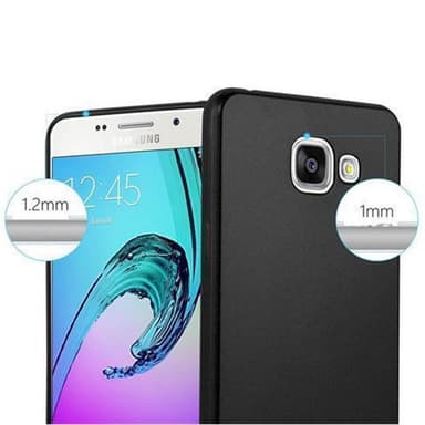 Samsung Galaxy A3 2016 Suojakuori Kotelo (Musta)