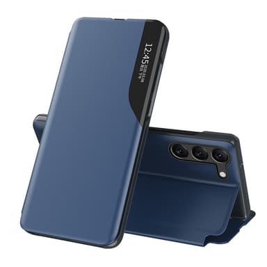 SKALO Samsung S24+ Clear View Window Case - Sininen