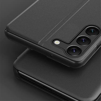 SKALO Samsung S24+ Clear View Window Case - Sininen
