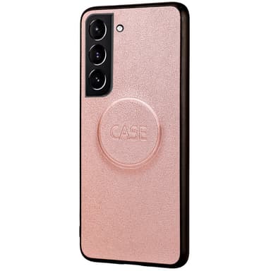 SKALO Samsung S23 DOLIZMA 2 in 1 magneettinen lompakkokotelo - Ruusukulta