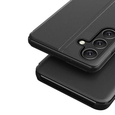 SKALO Samsung A54 5G Clear View Window Case - Vihreä