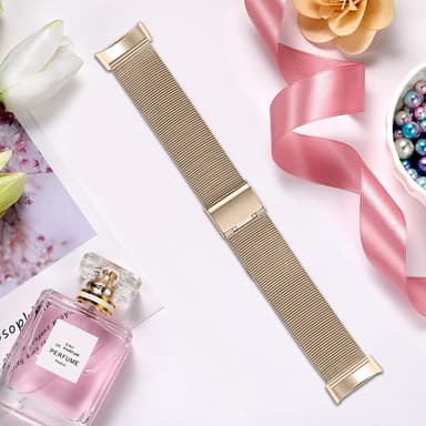 Fitbit Charge 5 rannekoru ruostumaton teräs kulta