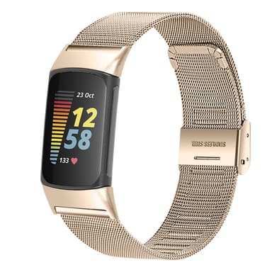 Fitbit Charge 5 rannekoru ruostumaton teräs kulta