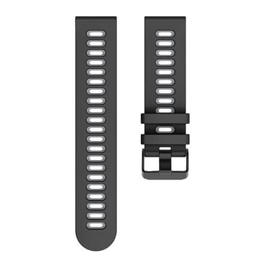 Twin kellon ranneke Amazfit GTS 2 mini - Musta/harmaa