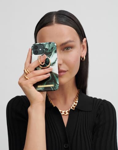 Printed Case iPhone 11P/XS/X Golden Olive Marb