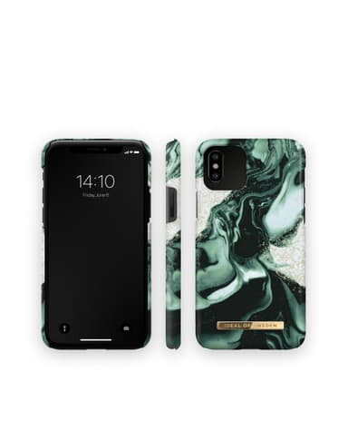 Printed Case iPhone 11P/XS/X Golden Olive Marb