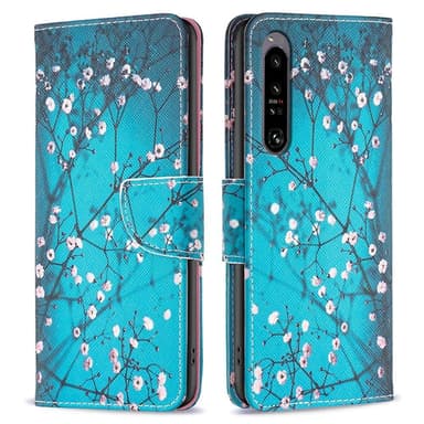 Sony Xperia 1 VI Lompakkotelineen kotelo Kuviollinen puhelimen kansi