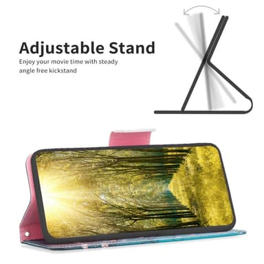 Sony Xperia 1 VI Lompakkotelineen kotelo Kuviollinen puhelimen kansi