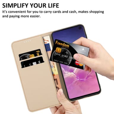 Samsung Galaxy S10 4G Suojakuori Lompakkokotelo