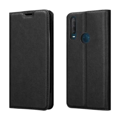 Alcatel 1S 2020 Suojakuori Lompakkokotelo (Musta)