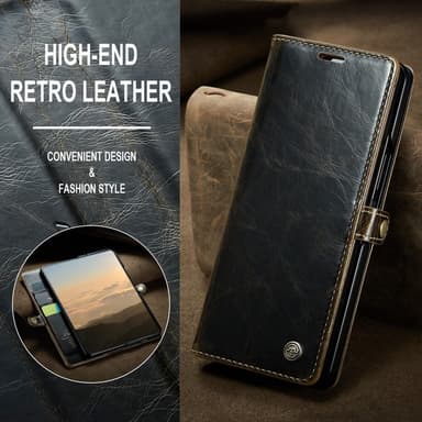 CaseMe Samsung Z Fold6 Lompakkokotelo - Ruskea