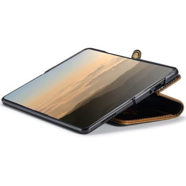 CaseMe Samsung Z Fold6 Lompakkokotelo - Ruskea