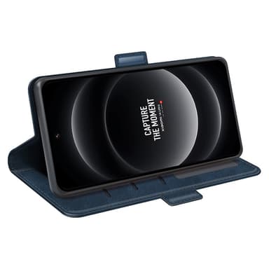 SKALO Xiaomi 14 Ultra 5G Premium Wallet Lompakkokotelo - Sininen