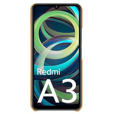 SKALO Xiaomi Redmi A3 PU-nahkainen Suojakuori - Vaaleanruskea