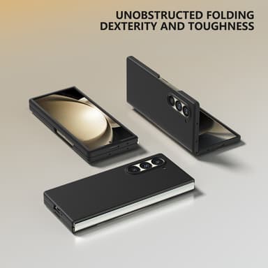 SKALO Samsung Z Fold6 Ultrathin Skin-touch Fold Suojakuori - Musta