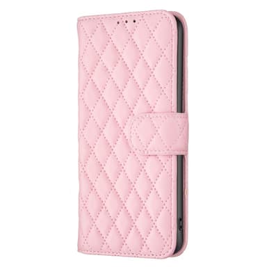 SKALO Xiaomi Redmi A3 BINFEN COLOR Tikattu Lompakko - Pinkki