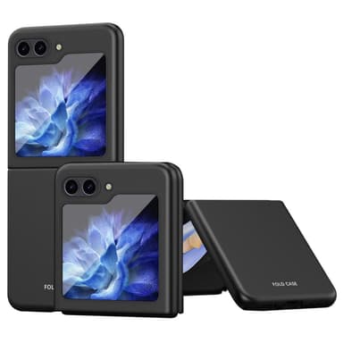 SKALO Samsung Z Flip6 Ultrathin Skin-touch Fold Suojakuori - Musta