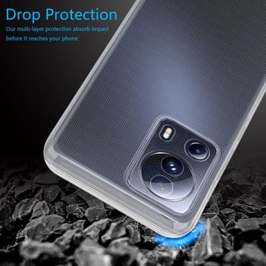 Xiaomi 13 Lite Suojakuori Kotelo (Läpikuultava)