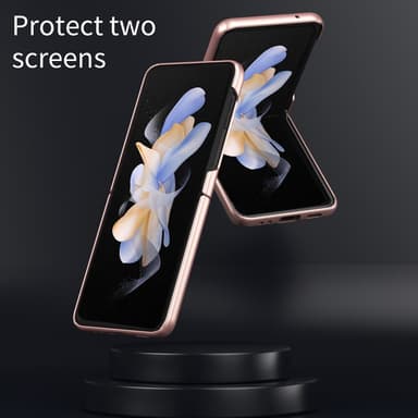 SKALO Samsung Z Flip6 Ultrathin Skin-touch Fold Suojakuori - Musta