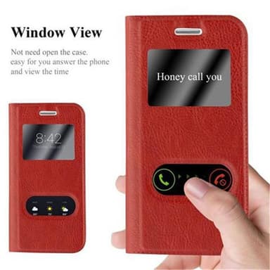 Lompakkokotelo Samsung Galaxy S3 MINI Case (Punainen)