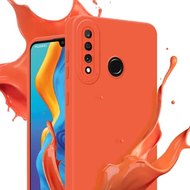 Huawei P30 LITE Suojakuori Kotelo (Oranssi)