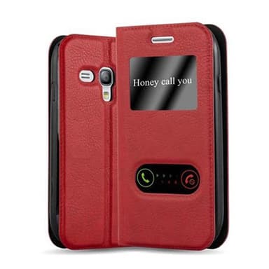 Lompakkokotelo Samsung Galaxy S3 MINI Case (Punainen)