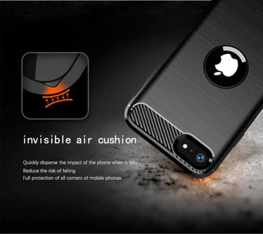 Suojakuori iPhone SE 2020 Kotelo (Musta)