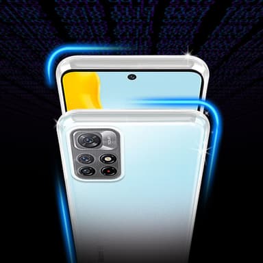 Redmi Note 11s 5G Suojakuori Kotelo (Läpikuultava)