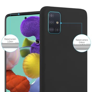 Suojakuori Samsung Galaxy A51 5G Kotelo (Musta)
