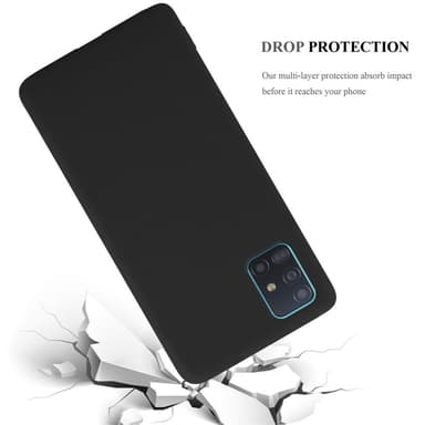Suojakuori Samsung Galaxy A51 5G Kotelo (Musta)