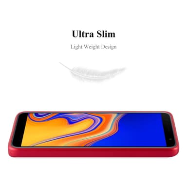 Samsung Galaxy J4 PLUS Suojakuori Kotelo (Punainen)