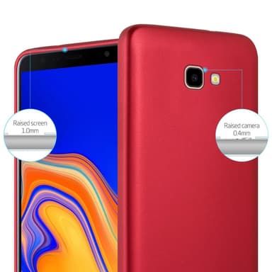 Samsung Galaxy J4 PLUS Suojakuori Kotelo (Punainen)