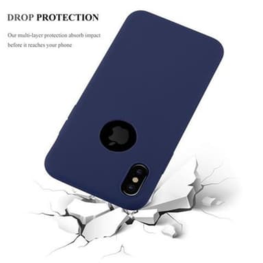 Suojakuori iPhone X / XS Kotelo (Sininen)