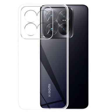 Silikonikotelo läpinäkyvä Xiaomi 14 Pro