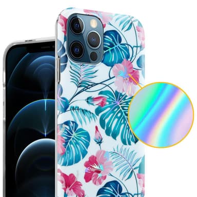 iPhone 12 PRO MAX Suojakuori Lompakkokotelo (Valkoinen)