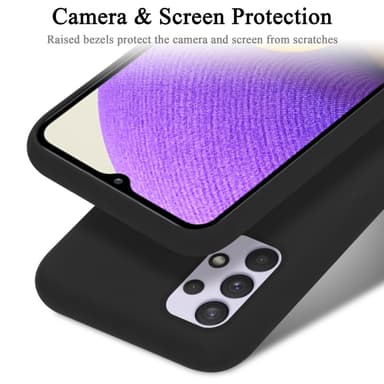Samsung Galaxy A33 5G Suojakuori Kotelo (Musta)